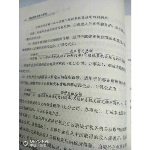 國際稅收實務與案例