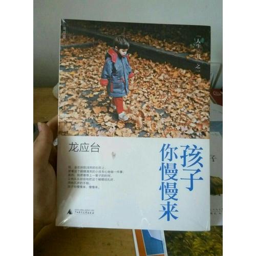孩子你慢慢來：龍應臺