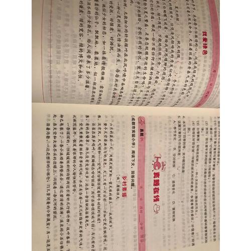 開(kāi)心一本 小學(xué)語(yǔ)文閱讀訓(xùn)練100篇六年級(jí) 第5次修訂