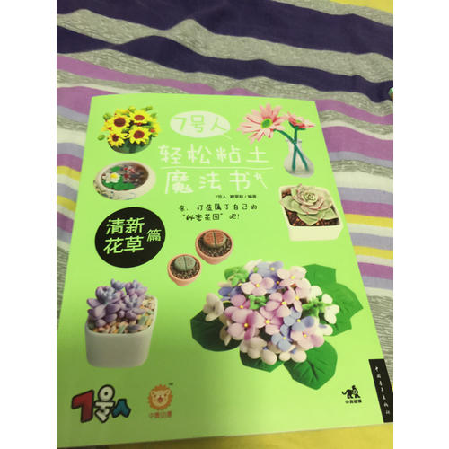 7號(hào)人輕松粘土魔法書(shū)·清新花草篇