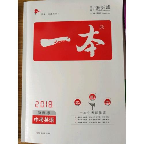 2018年一本 中考英語(yǔ)新課標(biāo)板 初中學(xué)生總復(fù)習(xí)