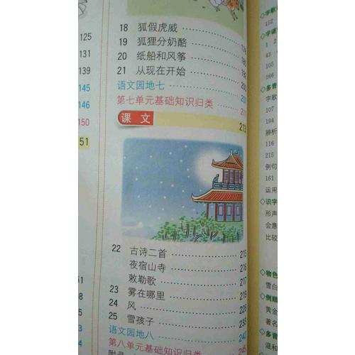 2017秋 小學(xué)教材全解 二年級(jí)語文上