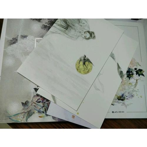 歲華錄：國風水彩手繪畫師緋羽空空，繪詩作品集