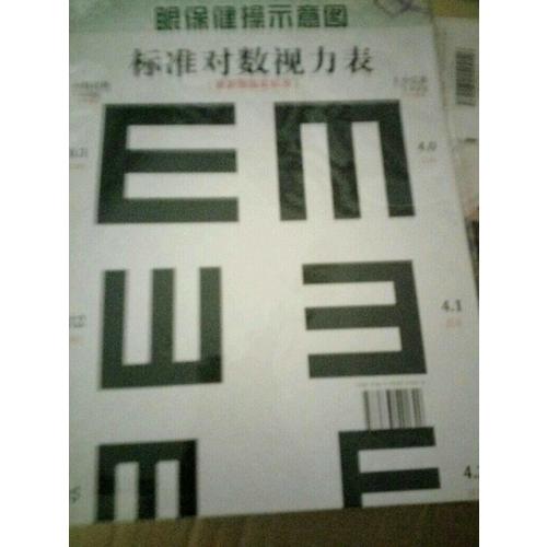 標(biāo)準(zhǔn)對(duì)數(shù)視力表