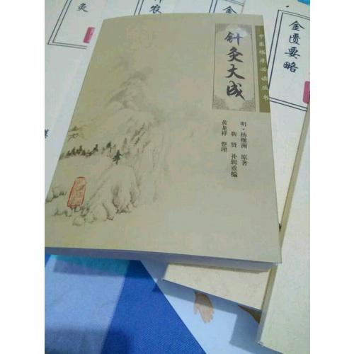 中醫臨床必讀叢書·針灸大成