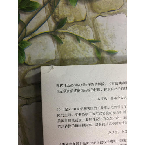 事故共和國：殘疾的工人、貧窮的寡婦與美國法的重構