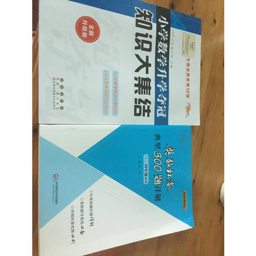 奧數杯賽典型300題詳解·三、四年級（2016）