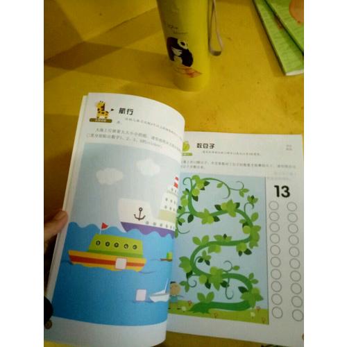 階梯數(shù)學(xué)4-5歲上下（全2冊）