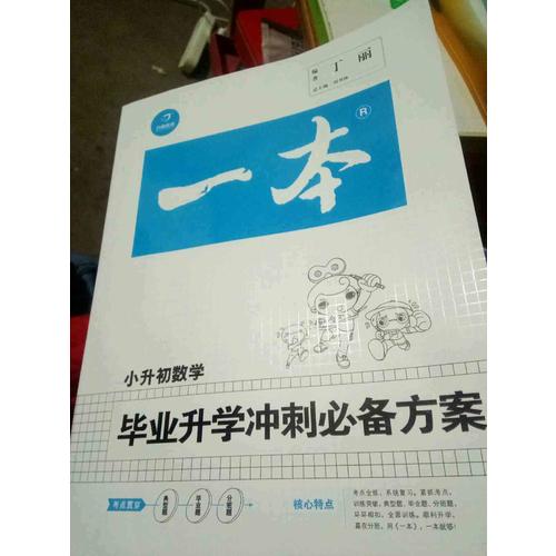 2017年 一本 小升初 畢業升學沖刺必備方案 數學