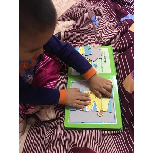 藍精靈數學啟蒙拼圖書