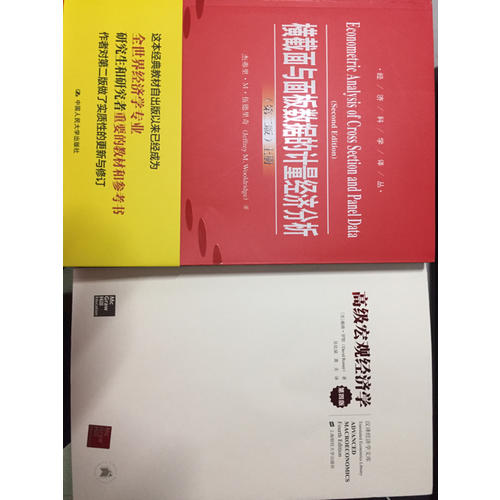 橫截面與面板數(shù)據(jù)的計(jì)量經(jīng)濟(jì)分析（第二版）（上下冊）