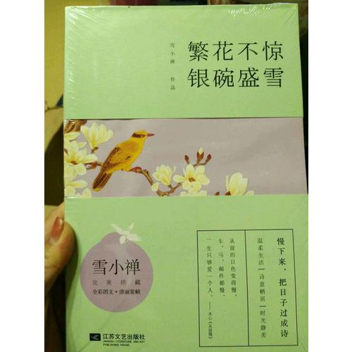 繁花不驚，銀碗盛雪
