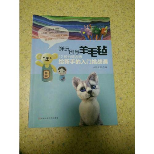 鮮玩創意羊毛氈：12位臺灣名師給新手的入門挑戰課