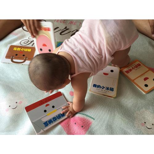 0-3歲幼兒生活習慣紙板書：打開寶寶的小世界（全6冊）