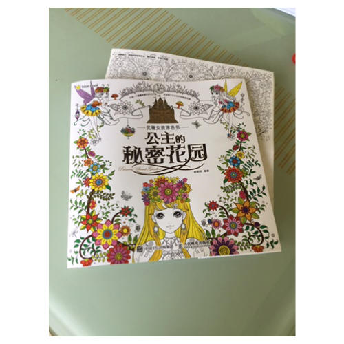 優雅女孩涂色書：公主的秘密花園
