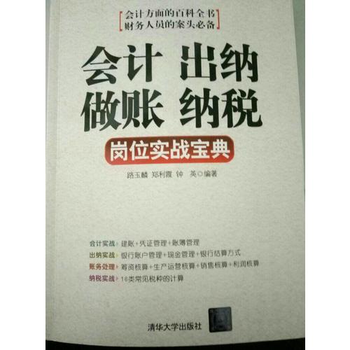 會計 出納  做賬  納稅崗位實戰寶典