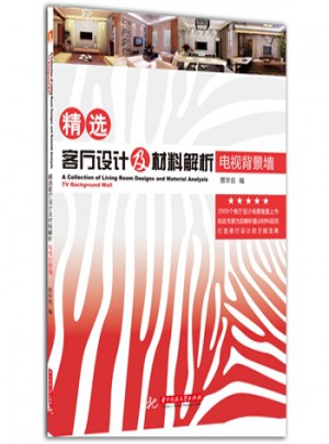 電視背景墻精選客廳設計及材料解析