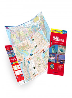美國旅游地圖