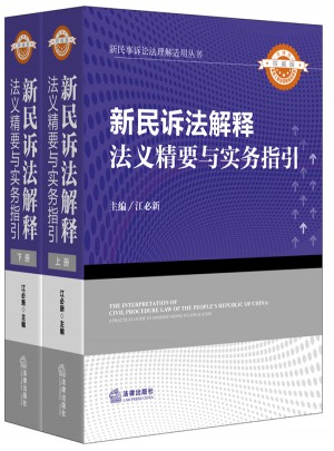新民訴法解釋法義精要與實務(wù)指引（上下冊）