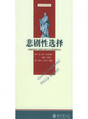 悲劇性選擇·法與經(jīng)濟學(xué)譯叢