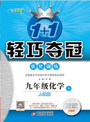 1+1輕巧奪冠·優化訓練：九年級化學（下）·人教版 2018春