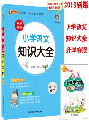 2018新版 pass綠卡圖書 小學語文知識大全