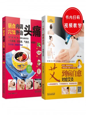 膳食內調,穴位外治頭痛+“艾”到病自愈 : 對癥艾灸（共2冊）