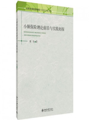 小額保險理論前沿與實踐初探圖書
