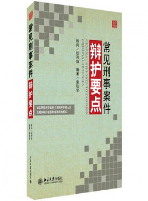 常見刑事案件辯護要點