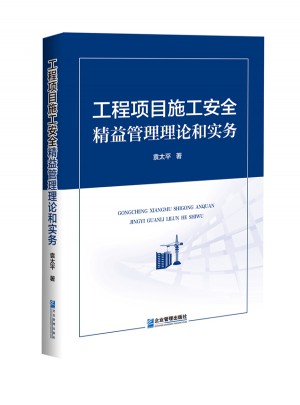 工程項目施工安全精益管理理論和實務