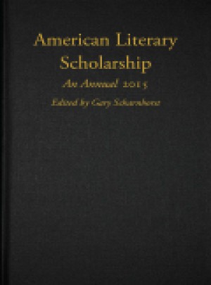 American Literary Scholarship