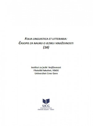 Folia Linguistica Et Litteraria